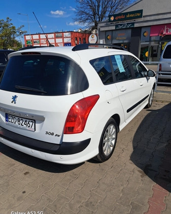 Peugeot 308 cena 11900 przebieg: 230000, rok produkcji 2009 z Zgierz małe 121